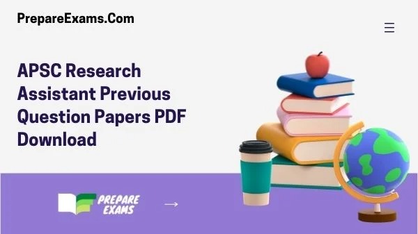 research assistant previous year question paper pdf