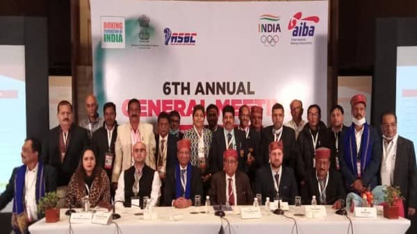 Ajay Singh as President of Boxing Federation of India