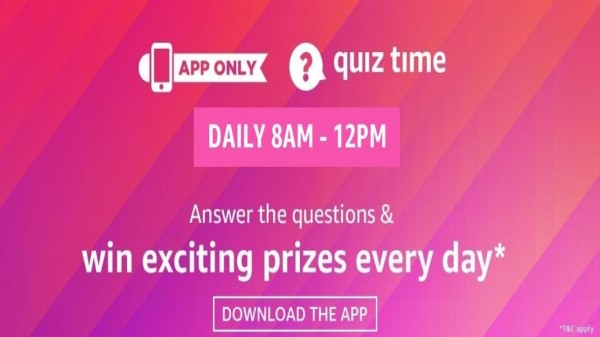 Amazon Pay Later Quiz Answers Win 20000 (5 Winners)