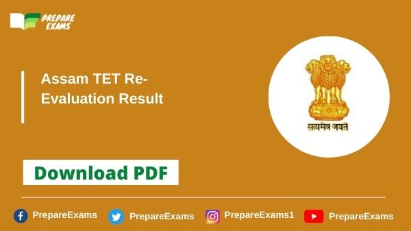 Assam-TET-Re-Evaluation-Result