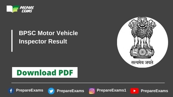 BPSC-Motor-Vehicle-Inspector-Result