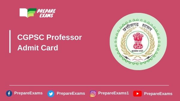 CGPSC-Professor-Admit-Card