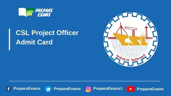 CSL-Project-Officer-Admit-Card