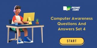 Computer Awareness Questions And Answers Set 4