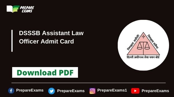 DSSSB-Assistant-Law-Officer-Admit-Card