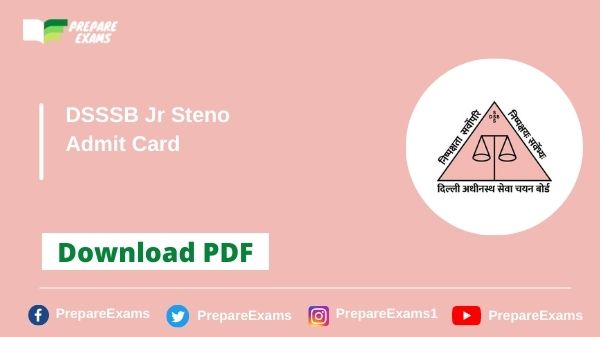 DSSSB-Jr-Steno-Admit-Card