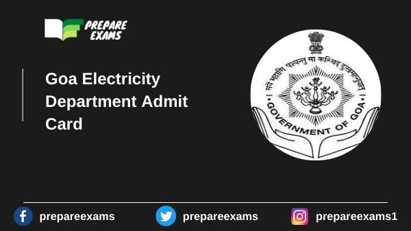 Goa-Electricity-Department-Admit-Card