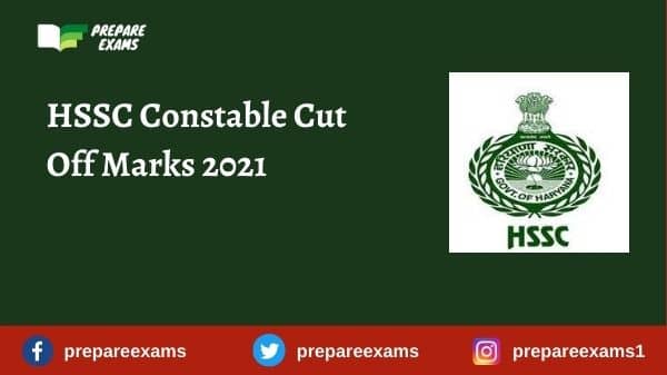 HSSC Constable Cut Off Marks