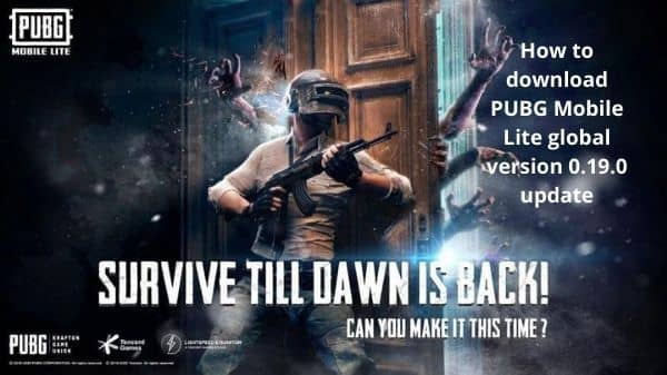 How to download PUBG Mobile Lite global version 0.19.0 update