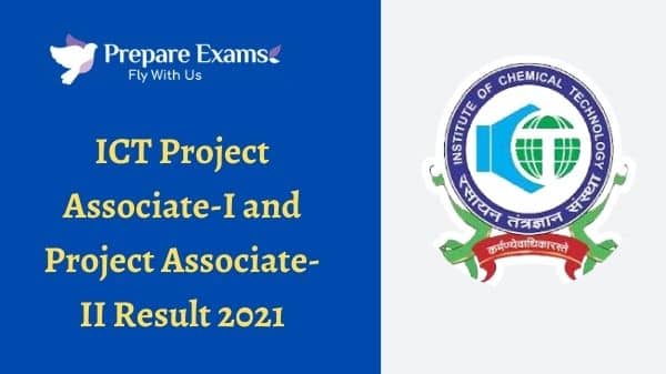 ICT Project Associate-I and Project Associate-II Result 2021