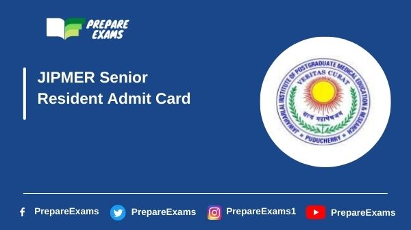 JIPMER-Senior-Resident-Admit-Card