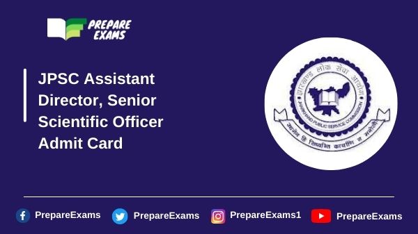 JPSC-Assistant-Director-Senior-Scientific-Officer-Admit-Card