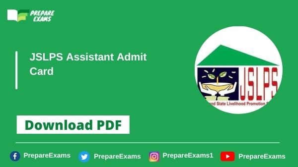 JSLPS-Assistant-Admit-Card