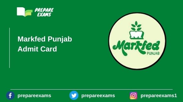 Markfed-Punjab-Admit-Card
