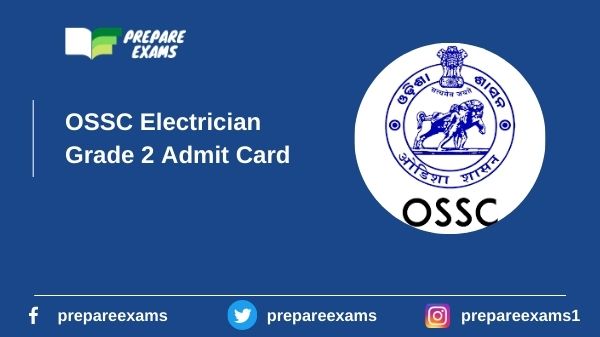 OSSC-Electrician-Grade-2-Admit-Card