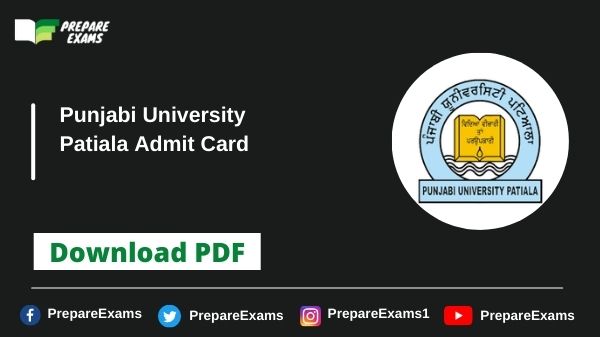 Punjabi-University-Patiala-Admit-Card