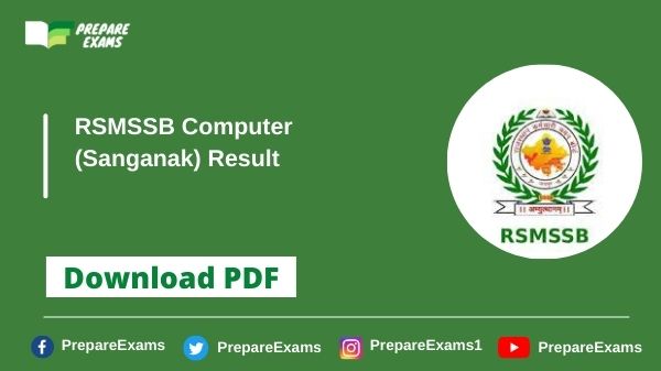 RSMSSB-Computer-Sanganak-Result