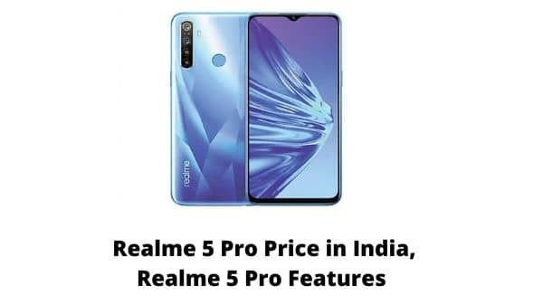 Realme 5 Pro Price in India