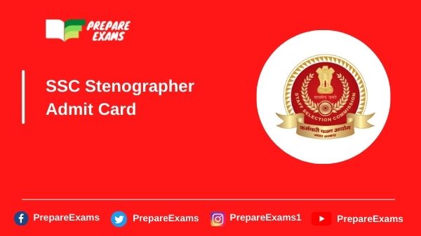 SSC-Stenographer-Admit-Card