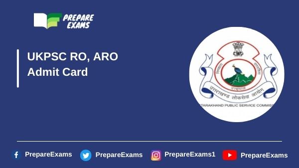 UKPSC-RO-ARO-Admit-Card