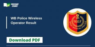 WB-Police-Wireless-Operator-Result