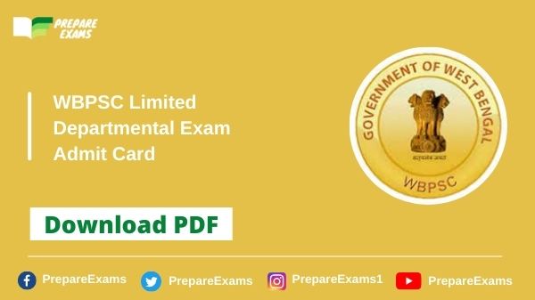 WBPSC-Limited-Departmental-Exam-Admit-Card