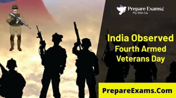 Armed Forces Veterans Day on 14th Jan