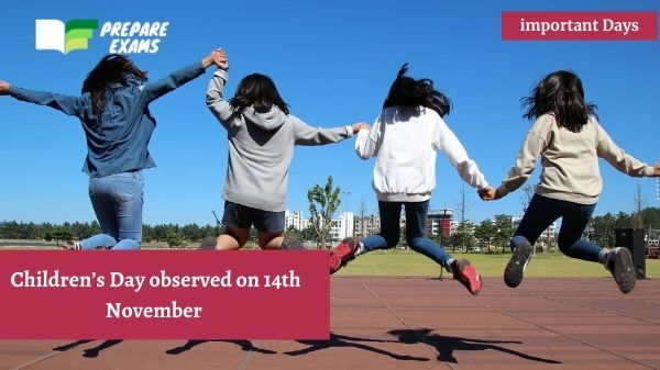 Children’s Day observed on 14th November