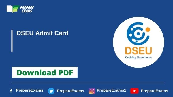 DSEU Admit Card