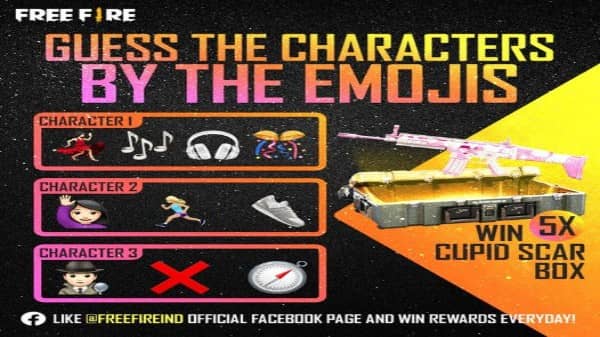 Free Fire Weeklong daily giveaway event