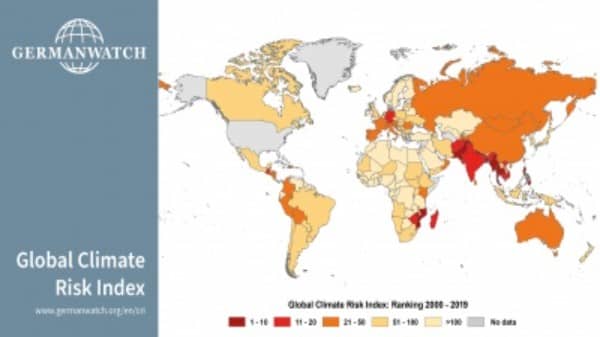Global Climate Risk Index 2021