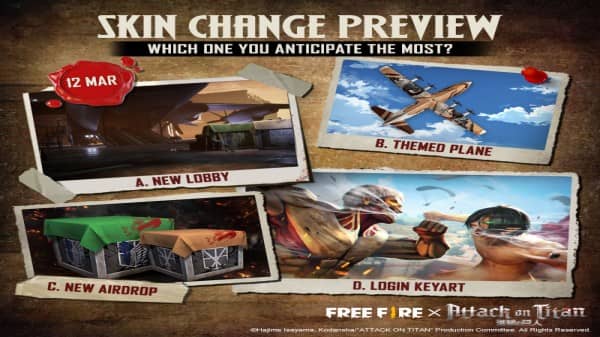 How to Get new Male Survey Corps bundle in Free Fire