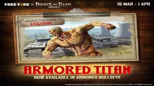 How to get Armored Titan bundle in Free Fire