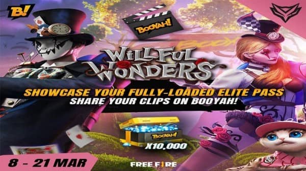 How to get Free Fire diamonds through Willful Wonders event