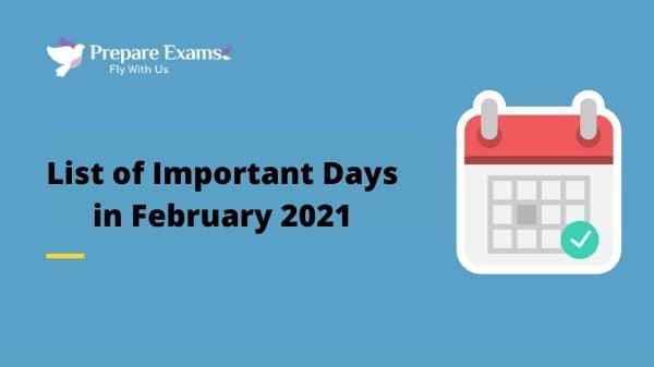 List of Important Days in February 2021 With Themes