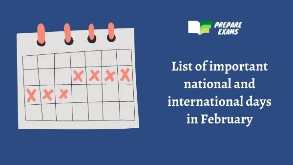 List of important national and international days in February