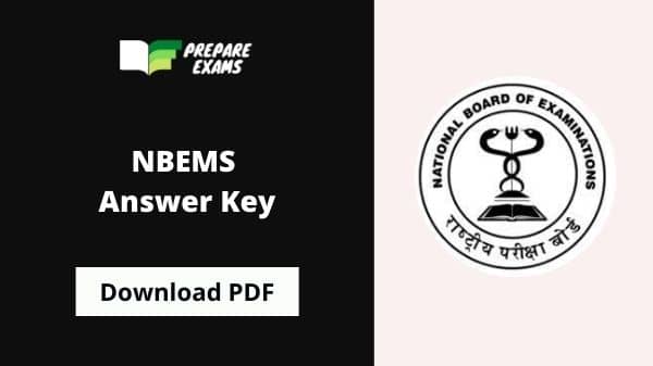 NBEMS Answer Key