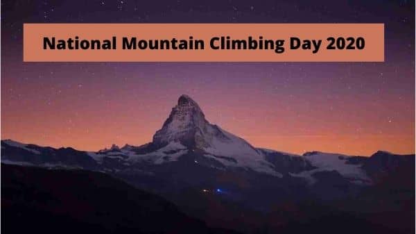 National Mountain Climbing Day 2020