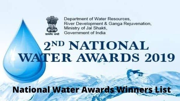 National Water Awards Winners List