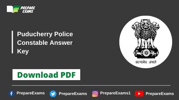 Puducherry Police Constable Answer Key