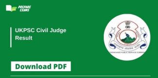 UKPSC Civil Judge Result