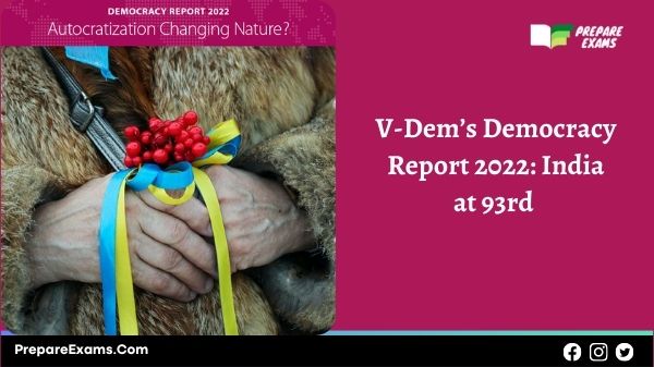 V-Dem’s Democracy Report 2022