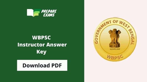 WBPSC Instructor Answer Key