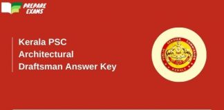 Kerala PSC Architectural Draftsman Answer Key - PrepareExams