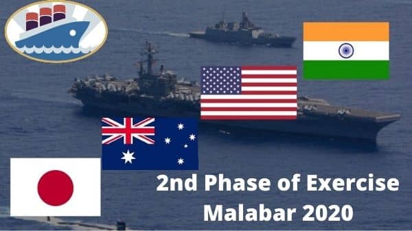 2nd Phase of Exercise Malabar 2020