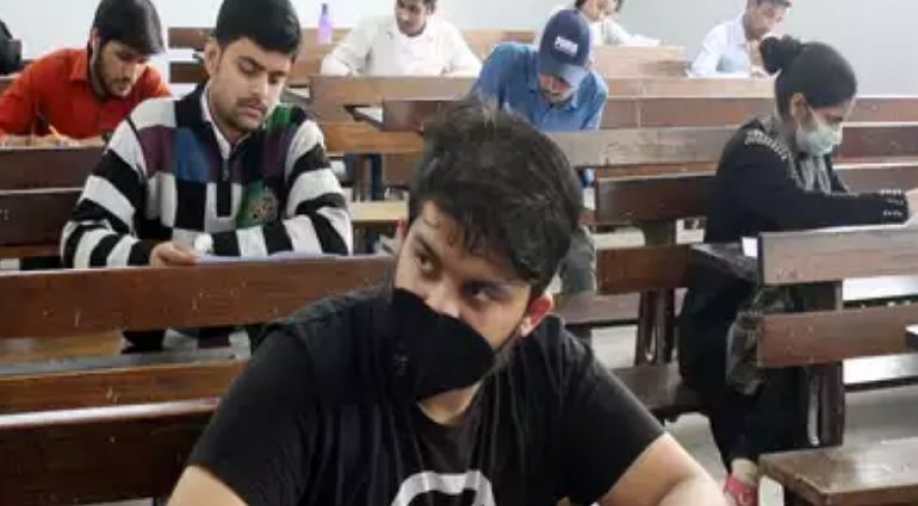 DU teachers, students protest against online exams