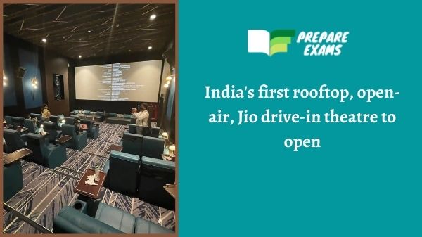 India's first rooftop, open-air, Jio drive-in theatre to open