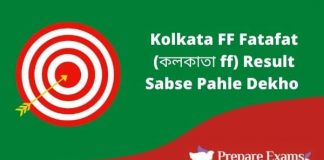 Kolkata FF Fatafat Result Today 8 May 2022