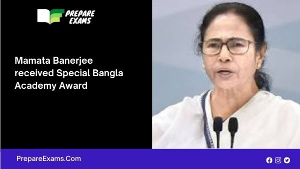 Mamata Banerjee received Special Bangla Academy Award
