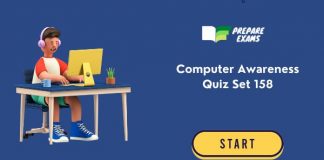 Computer Awareness Quiz Set 158
